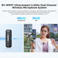 BOYA BY-WM3T-D2 / M2 / U2 2 Person 2.4GHz Dual Channel Wireless Omnidirectional Microphone System w/ Noise Cancellation, Bypass Charging, 100m Max Range, Plug and Play, USB Type-C, Lightning & TRS 3.5mm Compatible for Vlogging, Interviews