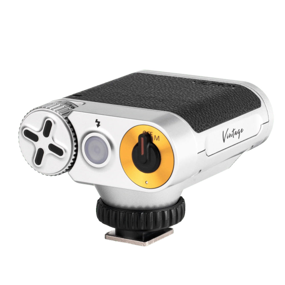Viltrox Z1 Vintage Camera Flash Retro-Style Compact Speedlight with Manual Mode, GN21 ISO 100, 7-Level Brightness, Lightweight Built-In Rechargeable Battery for DLRS, SLR & Mirrorless Cameras