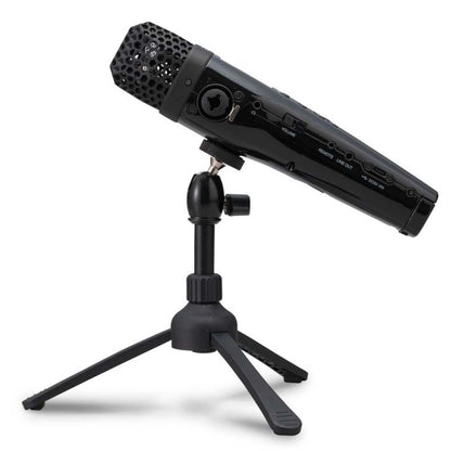 Zoom M4 MicTrak Stereo Microphone and Audio Recorder with 4 Track 32-bit Float Recording, On-Board Sound Normalizer, Timecode Generator, 2x XLR/TRS Combo Inputs, 3.5mm AUX Camera & Headphone Output for Vlogging, Video Content, Film Making