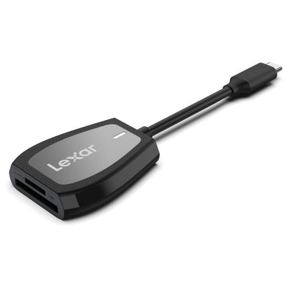 Lexar RW470 Professional Dual-Slot USB-C Card Reader, USB 3.2 Gen 1, 312MB/s Transfer Speed, SD & microSD Slot