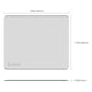 ORICO Aluminum Alloy Mouse Pad with Anti-Slip Silicone Pads for Home & Office Desktop Computers