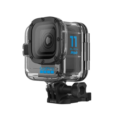 GoPro Dive Cage Protective Housing with Max 60m / 196ft Waterproof, Flat Glass Lens and Built-In Buttons for HERO 11 BLACK Mini Action Camera | AFDIV-001