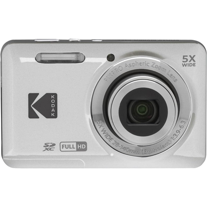 KODAK PIXPRO FZ55 Compact Digital Cameras with 13MP/16MP CMOS Sensors, Up to 5x Optical Zoom & 28mm Wide Angle Lens, Full HD Video, Rechargeable Li-Ion Battery