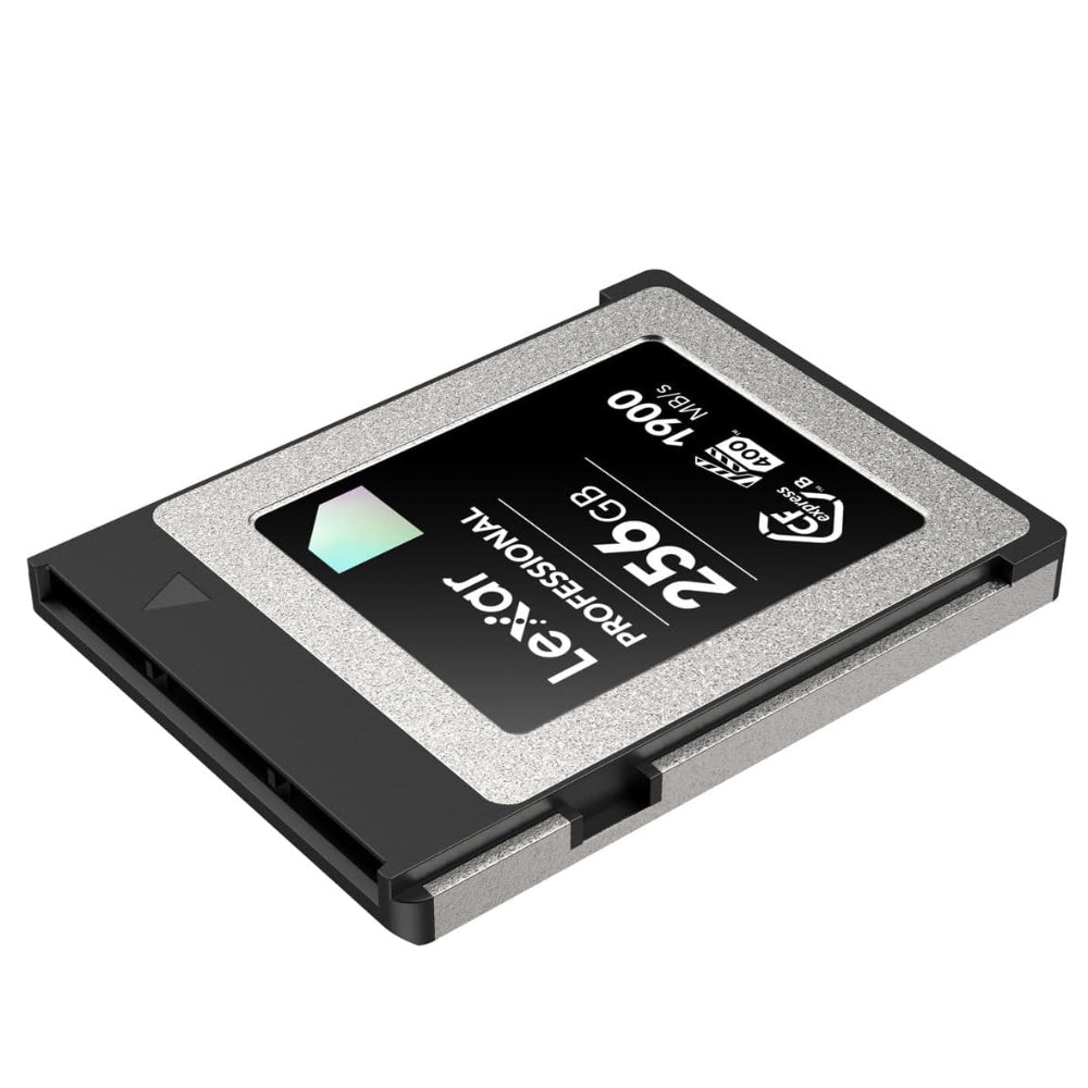 Lexar Professional 256GB 128GB CFexpress Type B Diamond CF Express Memory Card Compact Flash PCI-Express 3.0 / NVMe with VPG 400MB/s, 8K 4K 6K RAW ProRes HQ Video, Backward Compatible with XQD Cameras, 1900MB/s Read, 1700MB/s Write Speeds