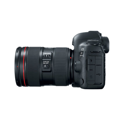 Canon EOS 5D Mark IV DLSR Digital SLR Camera with EF 24-105mm f/4L IS II USM Lens Kit, 30.4MP Full-frame CMOS Sensor DIGIC 6+ Image Sensor, 4K UHD Video Recording, GPS & Wi-Fi, Touch Screen LCD Display, Dual Memory Card Slots