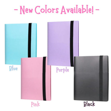 [CLEARANCE] Pikxi 160 Pockets Solid Colors Mini Film Photo Album with Elastic Loop for Fujifilm Instax Mini Instant Camera - Purple