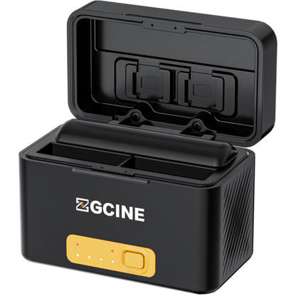 ZGCINE PS-OM1 Dual Bay Charging Case for DJI OSMO Action 3 / 4 / 5 Pro / 6 and Osmo360 Batteries