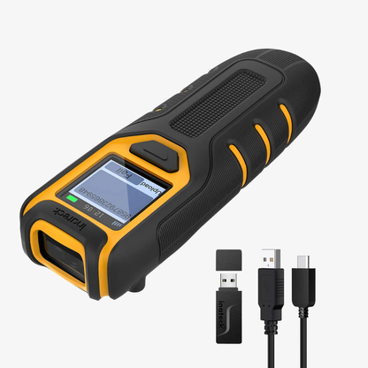 Inateck 1D 2D QR Wireless Barcode Scanner with Adjustable Stand, Bluetooth 5.0 2.4G & Wired Modes 2600mAh Battery | BCST-47