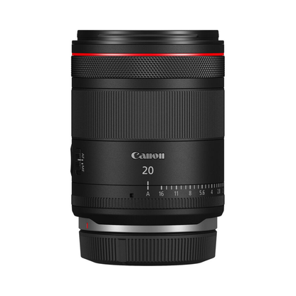 Canon RF 20mm f/1.4 L VCM Autofocus Full Frame Format Cinematic Ultrawide Hybrid Lens