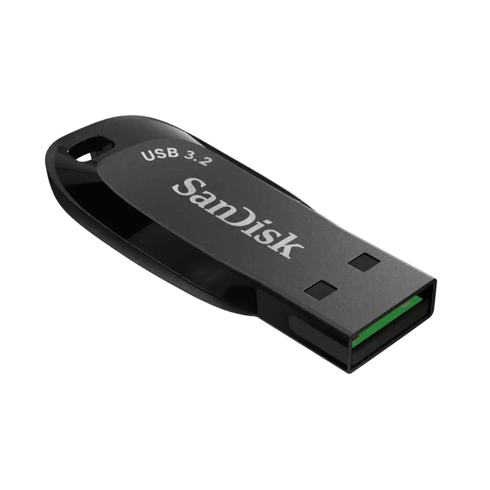 SanDisk Ultra Shift 32GB 64GB 128GB 256GB USB A 3.2 Gen 1 Flash Drive with 100MB/s Transfer Rate and SecureAccessTM Security Software Support | Black, Blue, Purple, Yellow