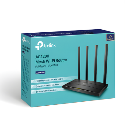 TP-Link Archer A6 AC1200 Wireless Dual-Band MU-MIMO Gigabit WiFi