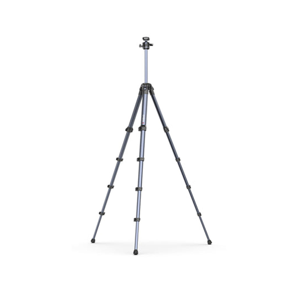 Ulanzi OMBRA II Travel Tripod with 10kg Max Payload, Fluid Pan & Tilt Head, Panoramic Ball Head, 360° Rotation Phone Clamp for DSLR, Mirrorless, Cinema Camera Videography Photography | T154 | T156