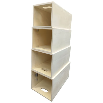 Cinepro S M L XL Nested Apple Box Crate Plywood Material | AP-01