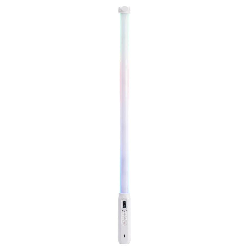 Viltrox P12 Full RGB Pixel LED Light Stick with FX / PX Scene Lighting Effect Presets, 10W 2500mAh Battery Power, Max 20m Wireless Range via Link Mobile App, Magnetic Design and Screw Hole Ends for Studio Lighting and Content Creation