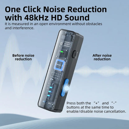 Boya BOYALINK 2 2-Person Wireless Microphone System (Dual TX + RX) with 3 in 1 3.5mm TRS, USB Type-C, iOS Lightning L-Type Interface, HD Noise Cancellation, 300m Max Range and Charging Case for Camera, Live Video Streaming, Vlog, TikTok