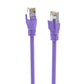 Vention Cat6a S/FTP Aluminum Braided Ethernet Patch Cable 30m/35m/40m/45m/50m with 1000Mbps High-Speed Transmission, 26AWG OFC Stranded Core, Gold Played Contacts for Computers and Network Devices PC Laptop Console Router and more