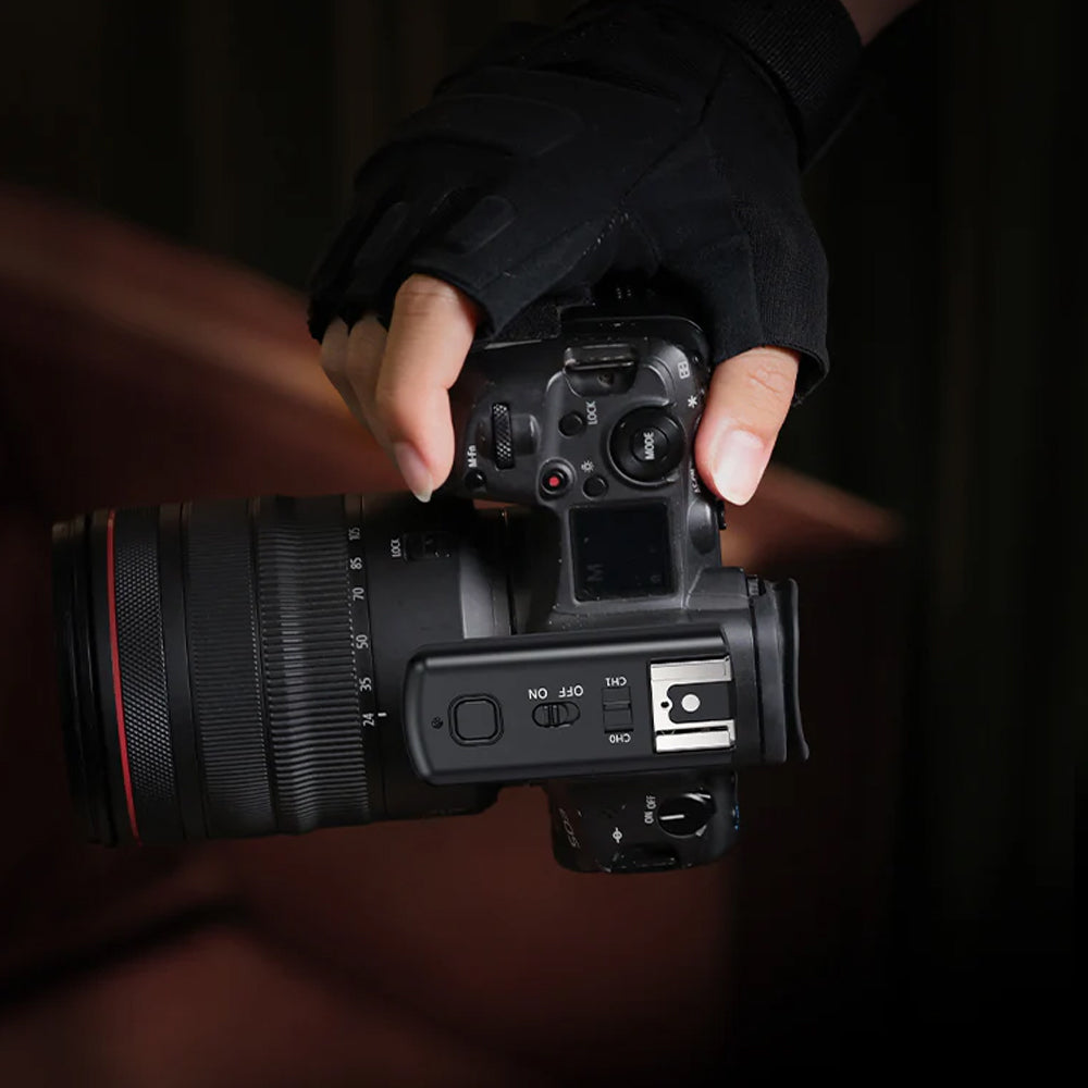 Ulanzi TT-01 Dual Channel 2.4Ghz Wireless Universal Flash Trigger with 24m Max Operatiol Range, Compatible with F32 Speedlite and DSLR Mirrorless Camera