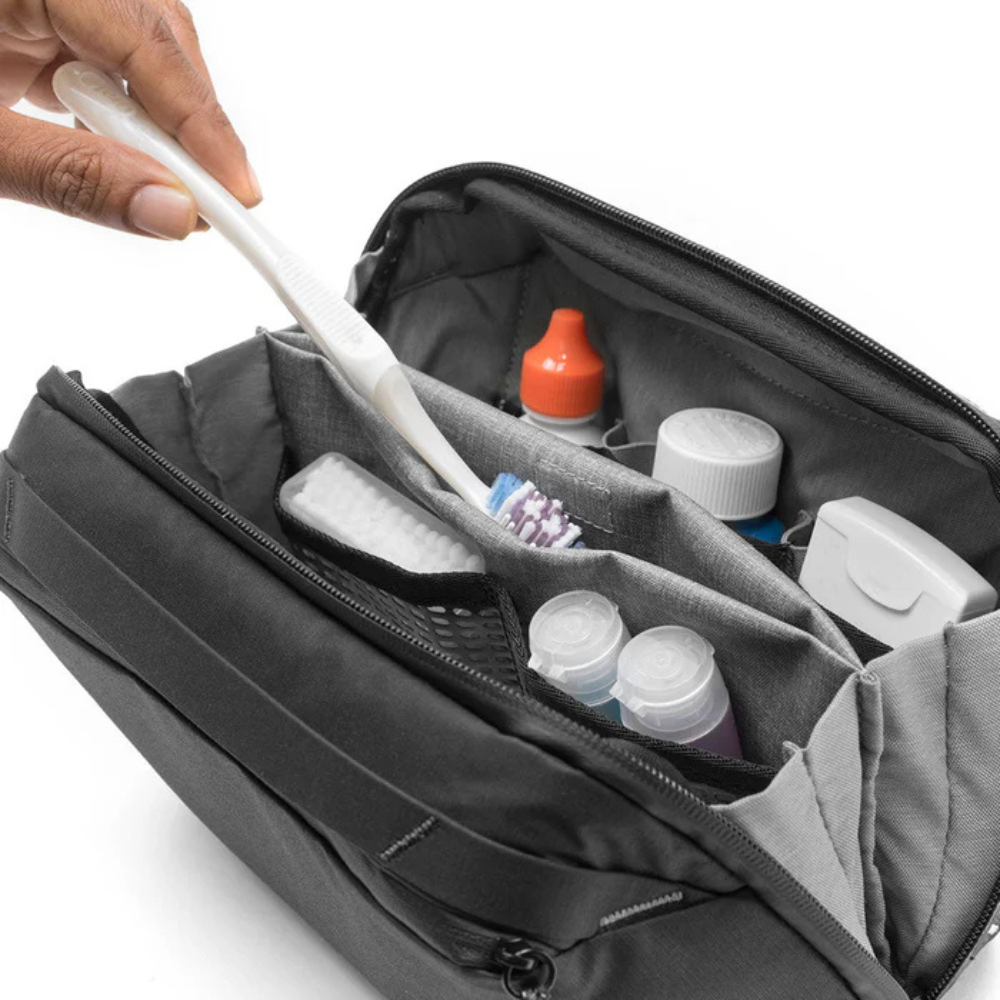 Peak Design 2.5L Wash Pouch Travel Toiletry Organizer Bag - Black