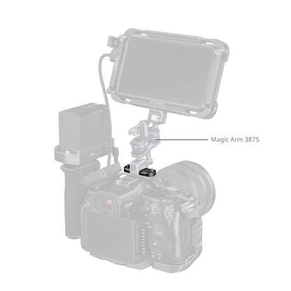 SmallRig 48mm Mini QR Quick Release Low-Profile NATO Rail with 1/4"-20 Screws and Safety Pins for Camera Accessories 2172