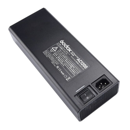 Godox AC1200 AC Power Adapter for AD1200 Pro Battery Powered Flash Unit with Multi-Voltage Operation
