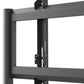 North Bayou NB P220 75-90" Heavy-Duty Motorized TV Stand Mobile Cart with Automatic Lifter, VESA 200x200-900x600mm, Touch Control Panel & 90.9kg Load Capacity for Televisions, Screen Displays & Monitors | Home Theater & Conference Room