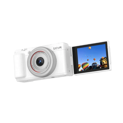 SJCAM ZV200 Digital Camera 5K 80MP Sony CMOS 6-Axis Gyro Stabilization 16X Zoom 2.8" Rotatable IPS Display