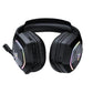 EKSA E1000 WT Wireless Gaming Headset RGB Backlight Over-Ear Headphones w/ ENC Noise Cancelling Microphone, Built-In Controls, USB-A Dongle, 3.5mm Audio Cable, USB-C Charging Cable, 7.1 Surround Sound for PC, Laptop Computer, PS5/PS4, Xbox