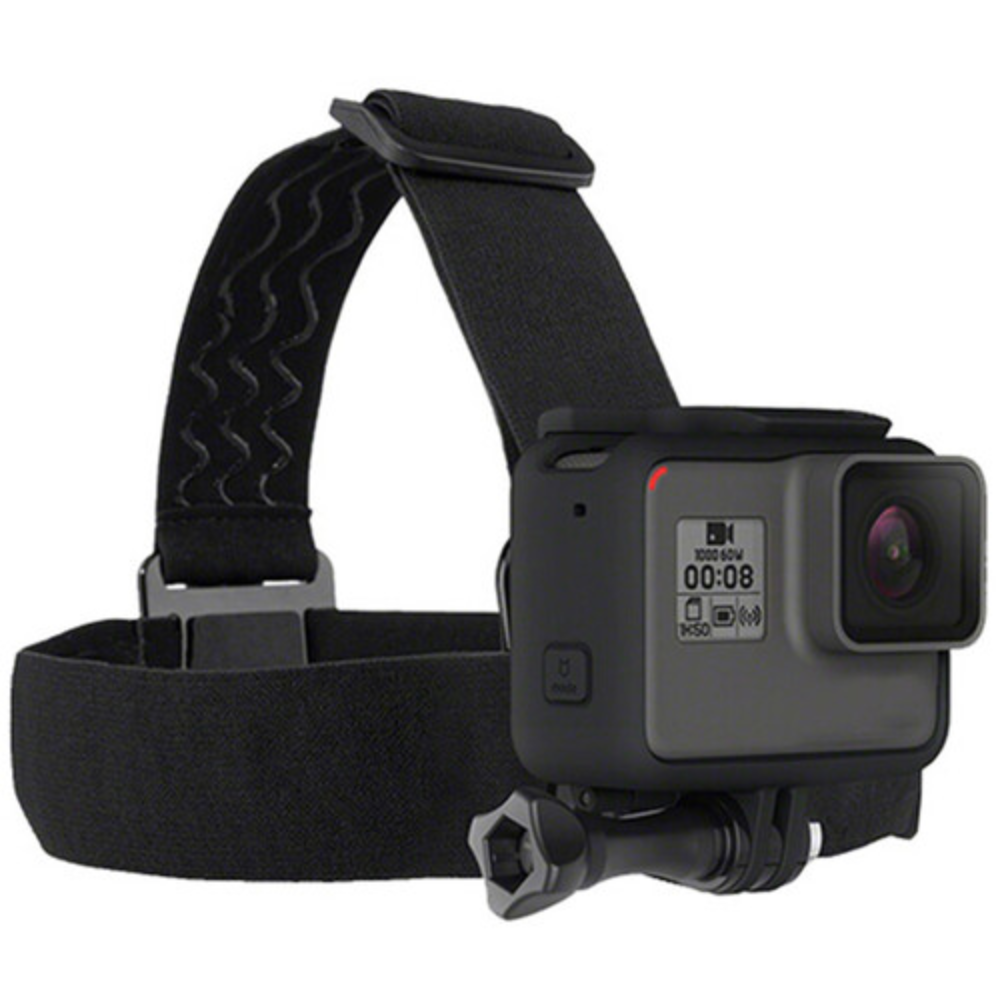 TELESIN Action Camera Chest / Head Adjustable Adventure Travel Strap with J-Hook Buckle Mount