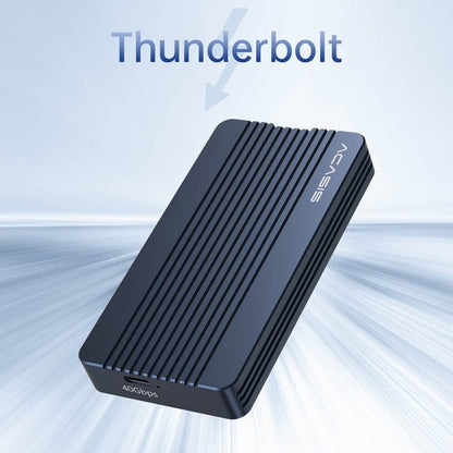 ACASIS TBU405Air Thunderbolt 3 USB Type-C NVMe M.2 SSD Enclosure with High-Speed 40Gbps Data Transmission and Supports Up to 8TB Storage Capacity for Windows, macOS, and Linux, PC, Laptop, Desktop Computer