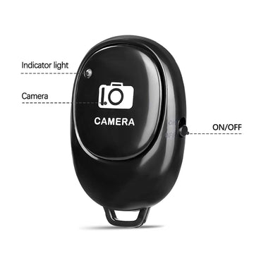 Ulanzi P1 Wireless Shutter Bluetooth Remote Control with 10m Max Range for Smartphone Camera Selfie Stick
