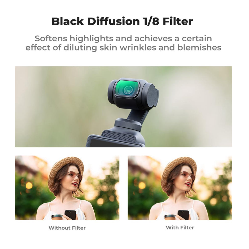 K&F Concept Black Mist Diffusion 1/8 Lens Filter for DJI Osmo