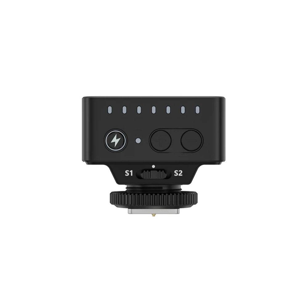 MEDALIGHT F30 Mini Camera Flash Portable Hot Shoe Flash w/ Optical Slave Trigger for Sony, Canon, Nikon, Fuji, Leica, Hasselblad, Ricoh & Other DSLR Cameras, 6200K±400 Color Temp, Rechargeable 600mAh Battery, USB-C Charging for Photography