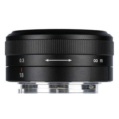 7Artisans 18mm F/5.6 Full Frame Format Nikon Z Mount Wide Angle Prime Pancake UFO Slim Lens MF Manual Focus for Mirrorless Cameras
