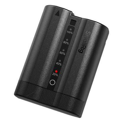 SmallRig 2600mAh LP‑E6P / EN-EL15c / NP-FZ100 USB‑C Rechargeable Fast PD Charging Camera Battery