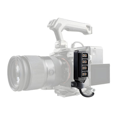 SmallRig DT1-4 D-Tap Splitter Hub, Male D-Tap to 4-Port Female D-Tap Power Cable