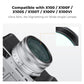 K&F Concept FUJIFILM X100 Series NANO-X MCUV Ultraviolet Lens Filter for FUJI X100, X100F, X100S, X100T, X100V, X100VI Cameras - Multi-Coated Optical Glass, Magnetic Frame, High-Definition, Waterproof & Scratch-Resistant