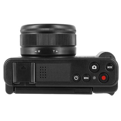 Yashica City 100 (DGC100) 13 Megapixel Point & Shoot Digital Camera CMOS Sensor, 3x Optical / 4x Digital Zoom, 4K Image Video, 2.8" LCD Display, Max 256GB MicroSD Card Slot, 1250mAh Replaceable Battery & YASHICA App Support | Black, White