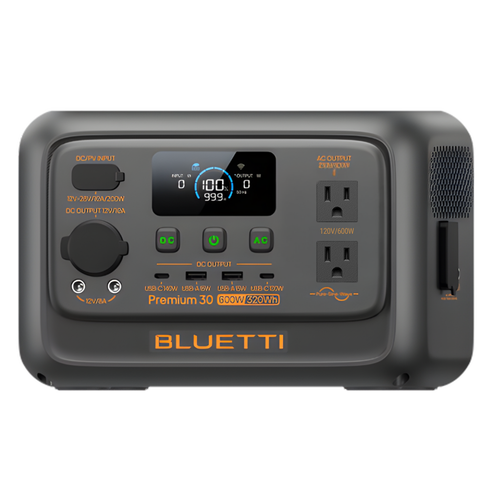 BLUETTI Premium 30 V2 600W Portable Power Station