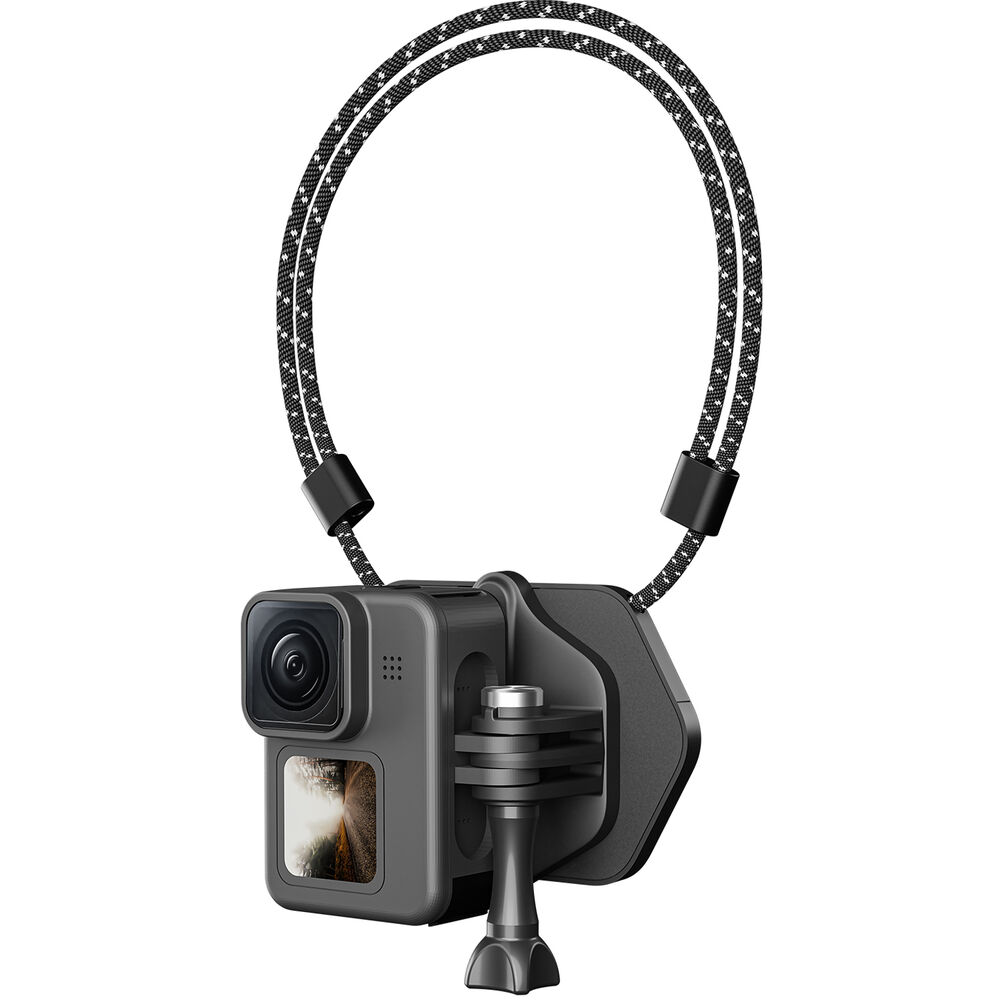TELESIN Magnetic QR Quick Release Neck Mount Set and Nano Adhesive Sticker Mount for GOPRO DJI Insta360 Action Cameras