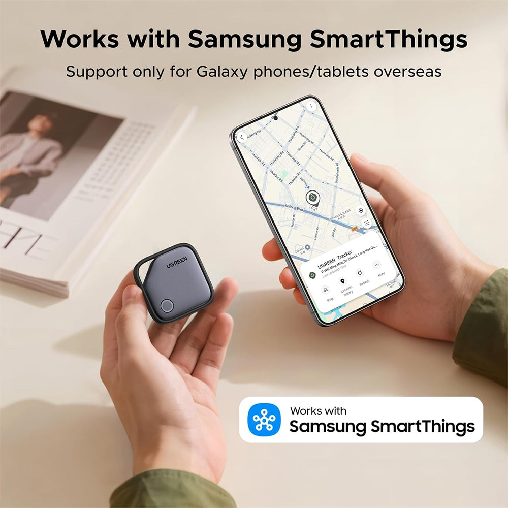 UGREEN Finetrack Smart Finder Locator Bluetooth 5.3 Samsung SmartThings App Optimized