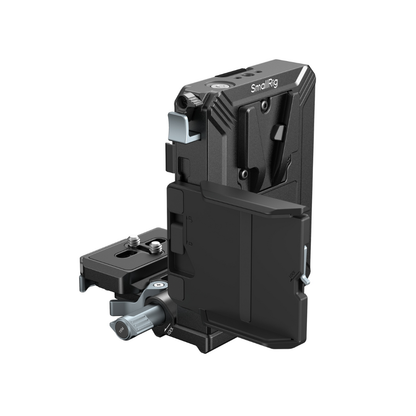 SmallRig V Mount Battery Plate Kit with LCD Protector, Cable Clips, D-Tap & USB Type C Port