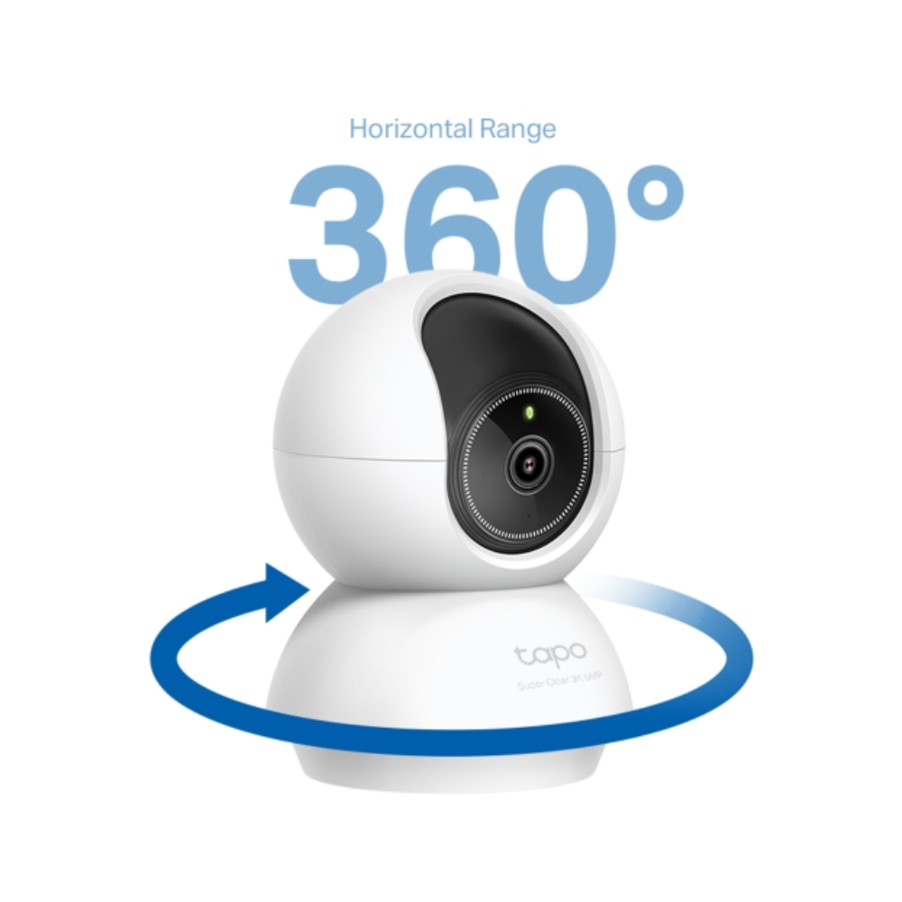 TP-Link Tapo C230 3K 5MP Pan/Tilt AI Home Security Wi-Fi Camera