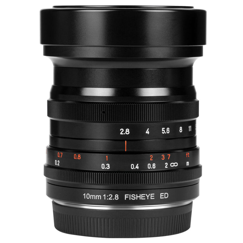 7Artisans 10mm F/2.8 Full Frame Format Nikon Z Mount Ultra Wide Angle Fisheye Prime Lens MF Manual Focus Large Aperture for Mirrorless Cameras