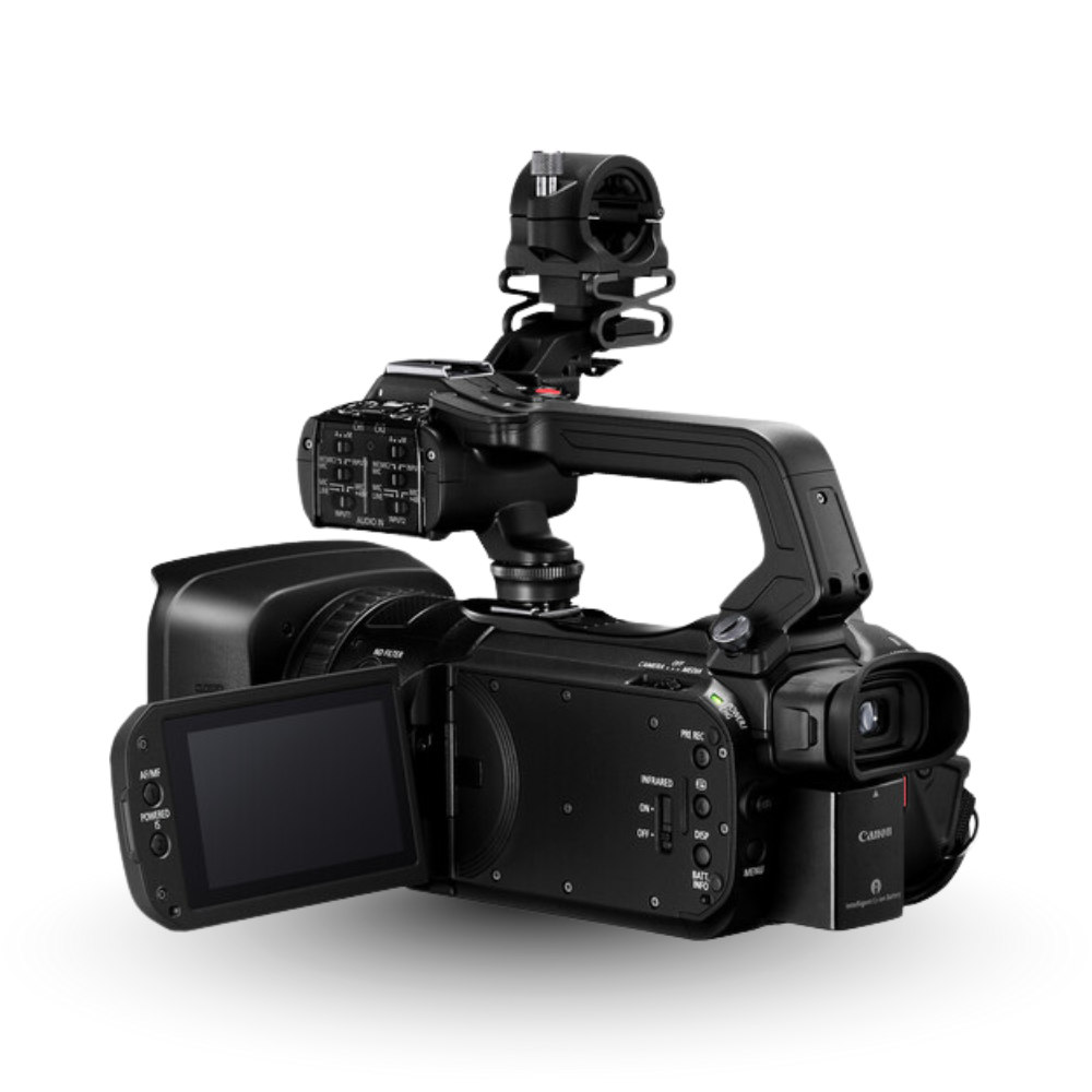 Canon XA75 4K UHD Camcorder Professional Video Camera with Dual-Pixel Auto Focus, 15x Optical Zoom Lens, 1" CMOS Sensor, DIGIC DV6 Processor, Dual XLR Mic Audio Input, 5-Axis Stabilization and UVC for Live Streaming, Recording, Broadcast