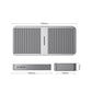 ORICO M.2 NVME SSD Solid State Drive Enclosure with USB4 Type-C Interface, 40Gbps Transfer Rate, 4TB Max Capacity with UASP TRIM Function for Smartphone PC Desktop Laptop | M224C3-U4 | Gray, Rose Gold, Silver