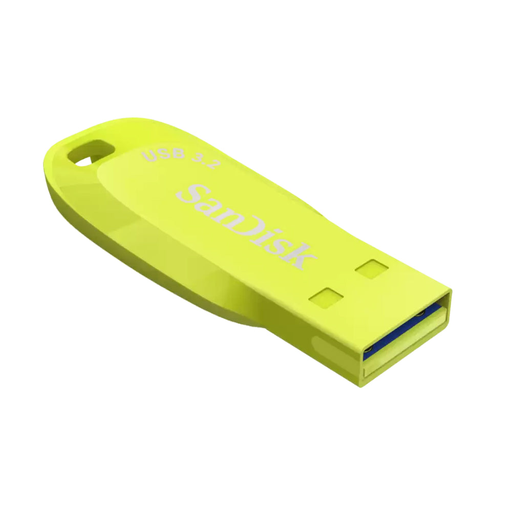 SanDisk Ultra Shift 32GB 64GB 128GB 256GB USB A 3.2 Gen 1 Flash Drive with 100MB/s Transfer Rate and SecureAccessTM Security Software Support | Black, Blue, Purple, Yellow