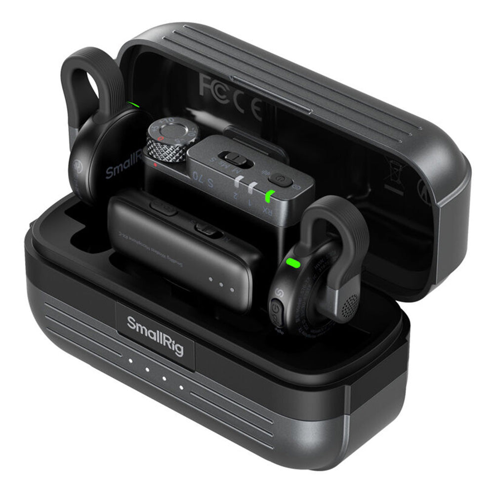 SmallRig S70 / S70-A 2-Person Wireless Microphone System (2.4 GHz, Black) | 5714 | 5715