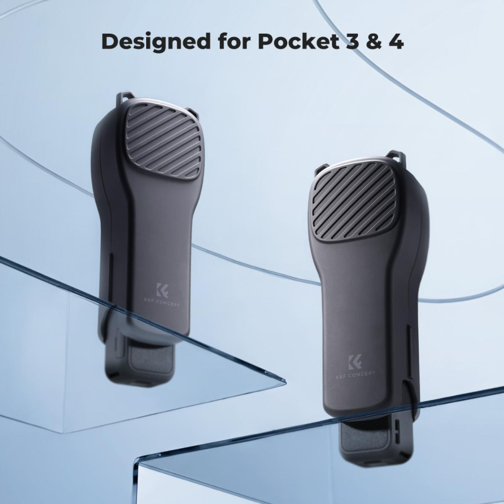 K&F Concept Protective Case for DJI Osmo Pocket 4/3, Hard Shell Camera Cover w/ Soft Lined Interior