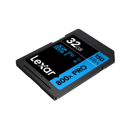 Lexar BLUE Series High-Performance 800X SDHC / SDXC 32GB 64GB 128GB UHS-I Class 10 SD Card with 120 MB/S Read Speed LEXAR LSD0800P032G-BNNNG, LSD0800P064G-BNNNG, LSD0800P128G-BNNNG