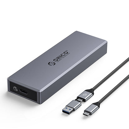 [CLEARANCE] ORICO M.2 NVME SSD Solid State Drive Enclosure with M / B&M Key Input, USB Type-C Output, 10Gbps Transfer Rate, Max 4TB Support Capacity and UASP TRIM Protocols | CM2C3-G2 - Gray